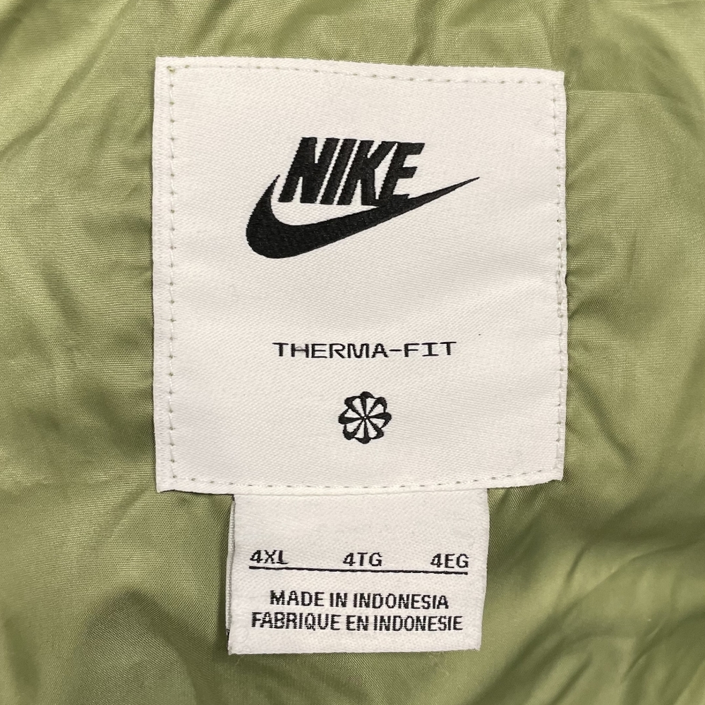 Men’s Nike Storm Fit Alligator Green Puffer Jacket Coat Size 4XL ( DR9605-010 ) - Picture 4 of 9